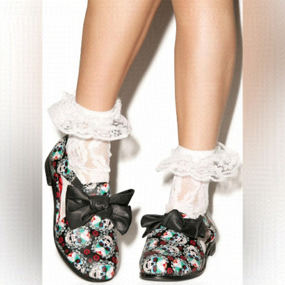 Iron Fist Sugar High Oxford Flats Size 6 - Picture 1 of 12